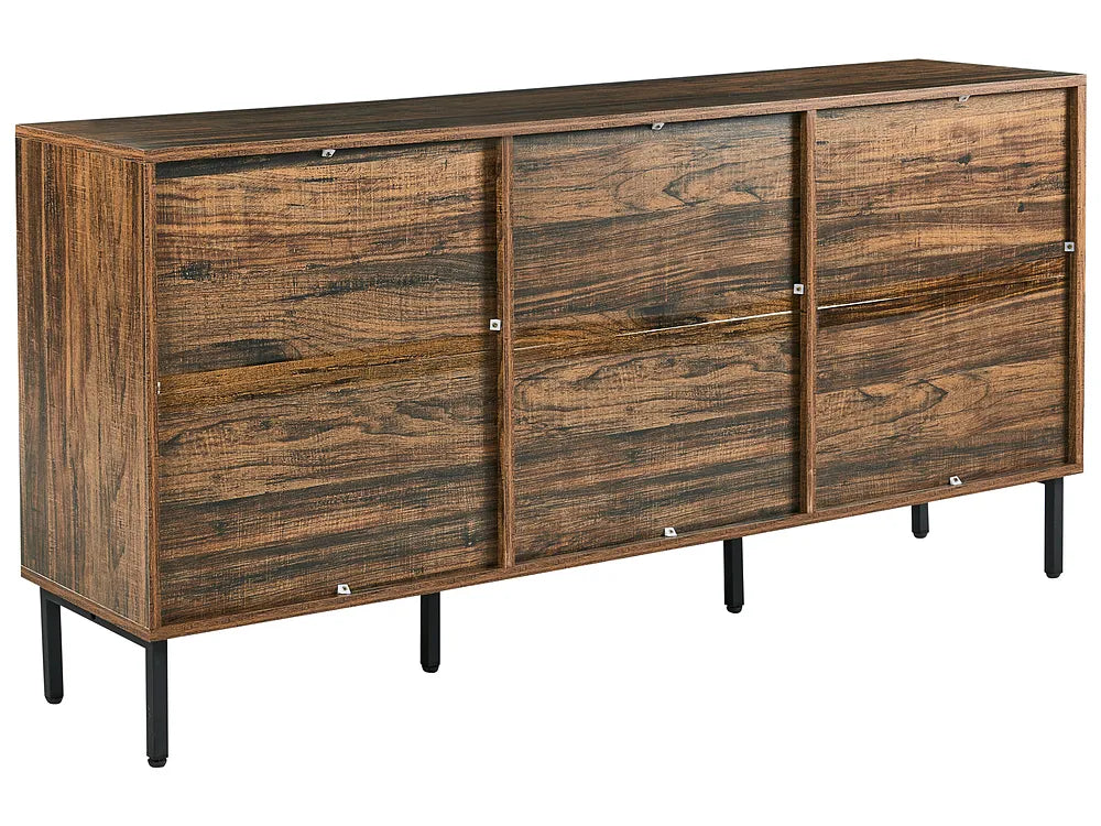 9 Drawer Chest Dark Brown Leo