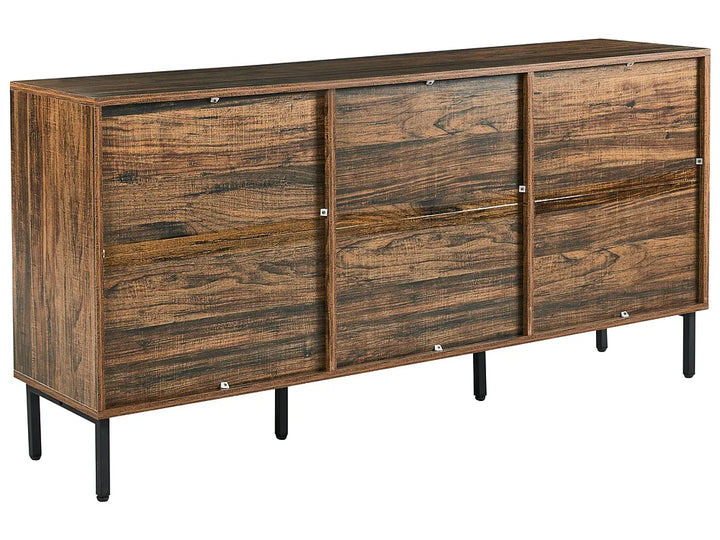 9 Drawer Chest Dark Brown Leo
