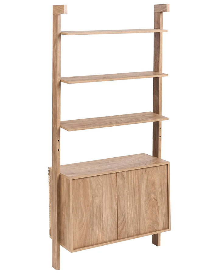 Bookcase 181 cm Light Brown Ada