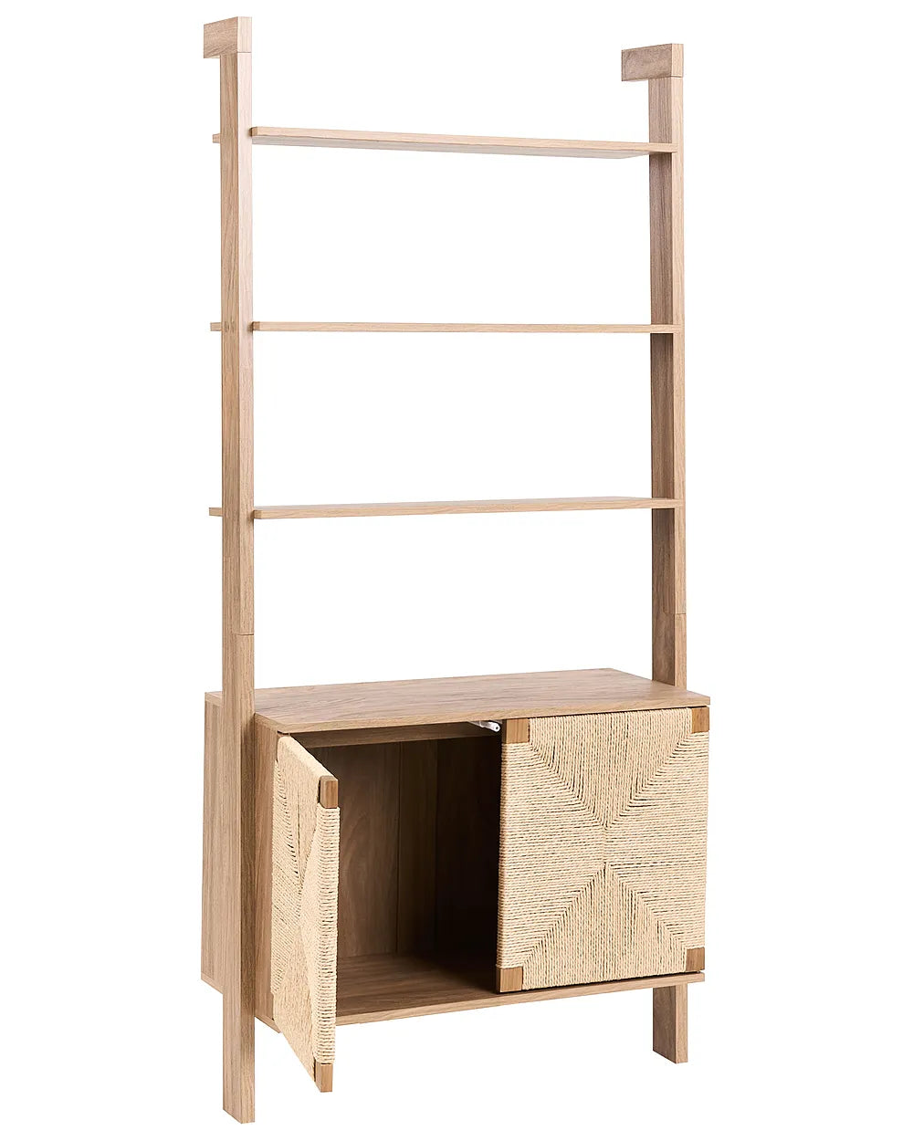 Bookcase 181 cm Light Brown Ada
