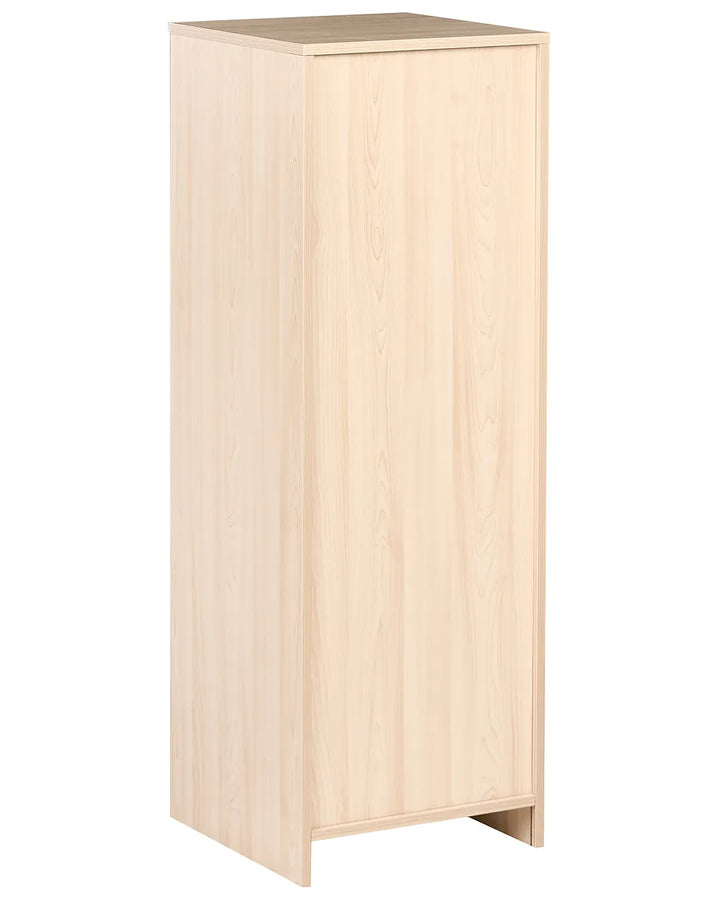 3 Tier Bookcase 117 cm Light Brown Paxton