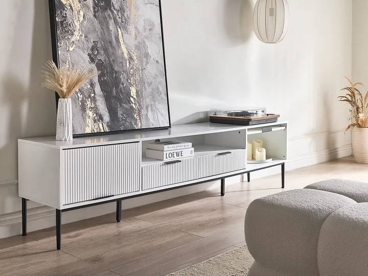 TV Stand White Lysiane