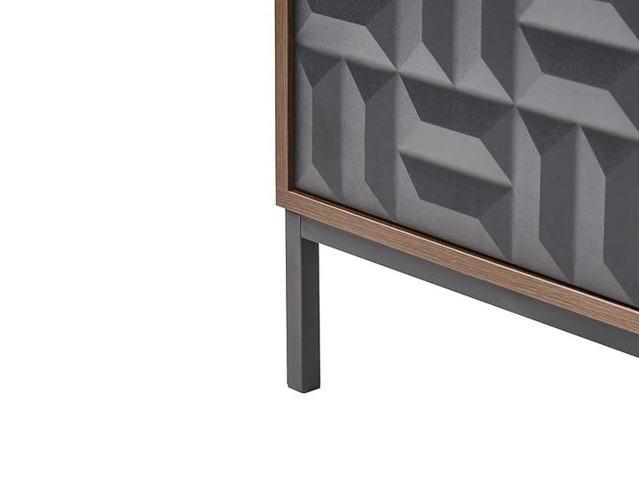 TV Stand Dark Brown Eisenman