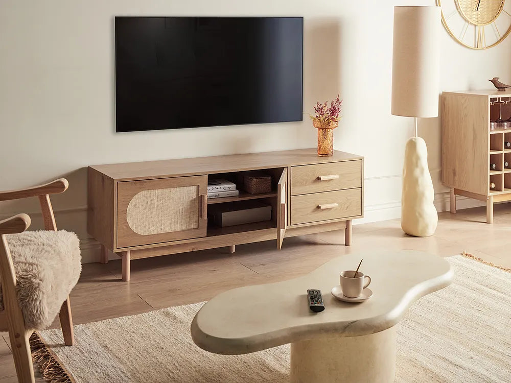 TV Stand Light Brown Tayani