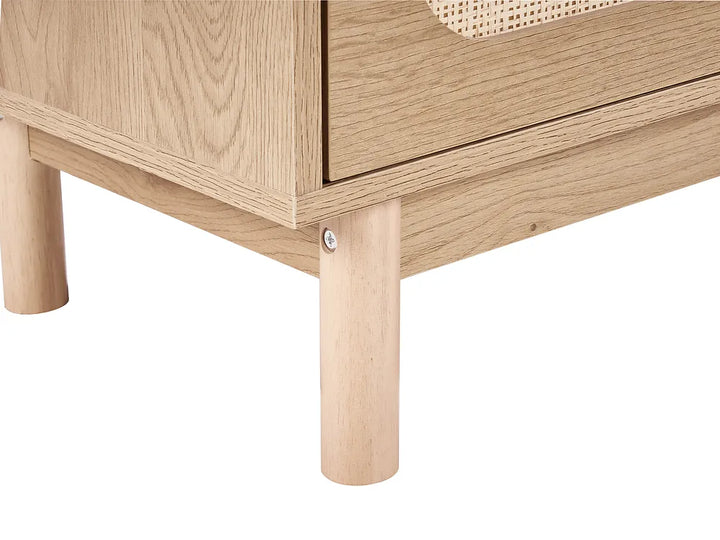 6 Drawer Chest Light Brown Tayani