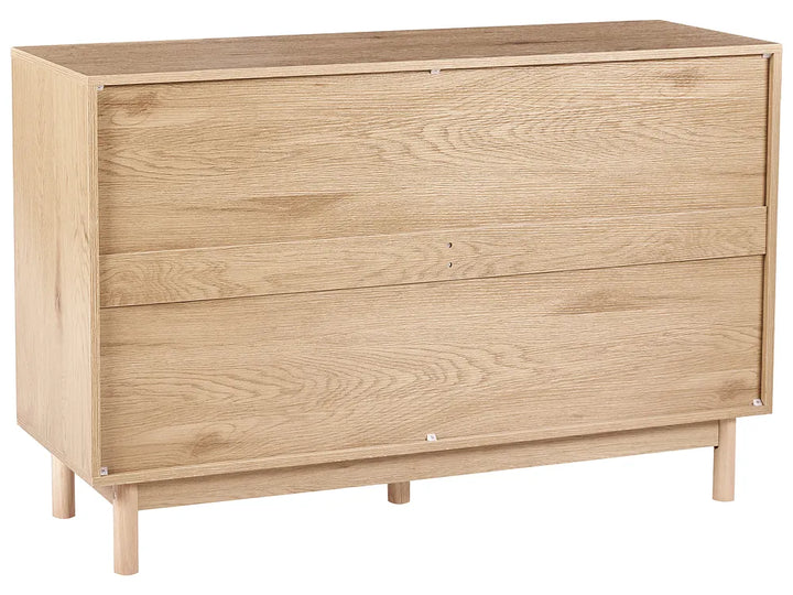 6 Drawer Chest Light Brown Tayani