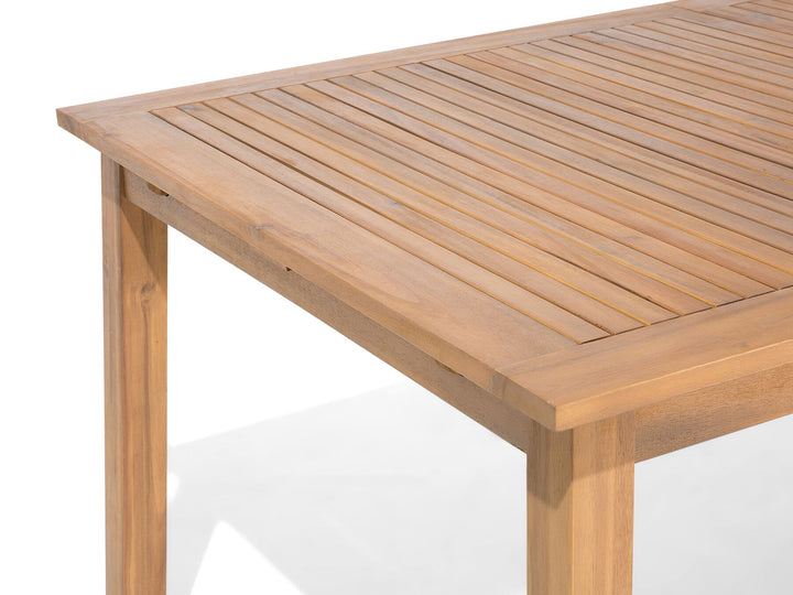Cesana Garden Dining Set 8 Seater Acacia Wood Light Brown