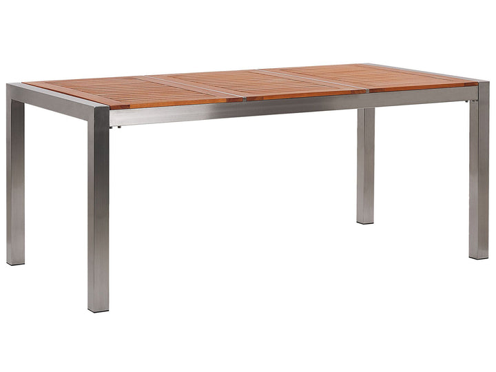 Grosseto Garden Dining Set 6 Seater Eucalyptus Wood Brown/ Grey