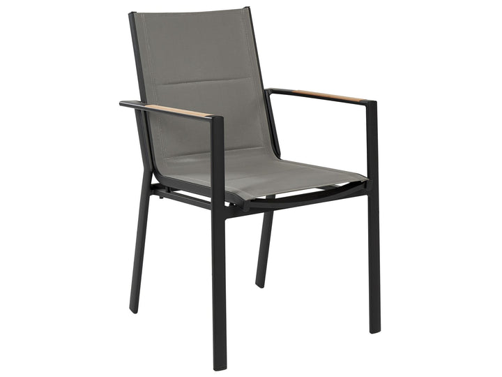 29/08/2025 Valcanetto/Busseto Garden Dining Set 8 Seater Metal Black
