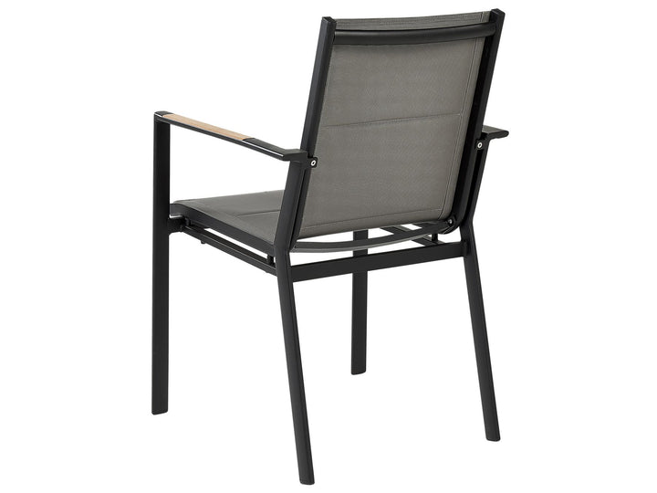 29/08/2025 Valcanetto/Busseto Garden Dining Set 8 Seater Metal Black