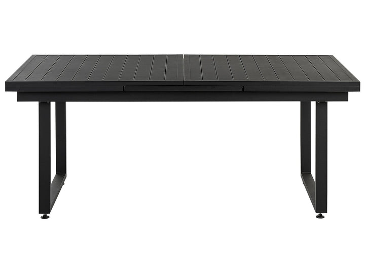 29/08/2025 Valcanetto/Busseto Garden Dining Set 8 Seater Metal Black