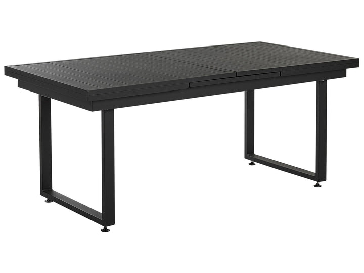 29/08/2025 Valcanetto/Busseto Garden Dining Set 8 Seater Metal Black
