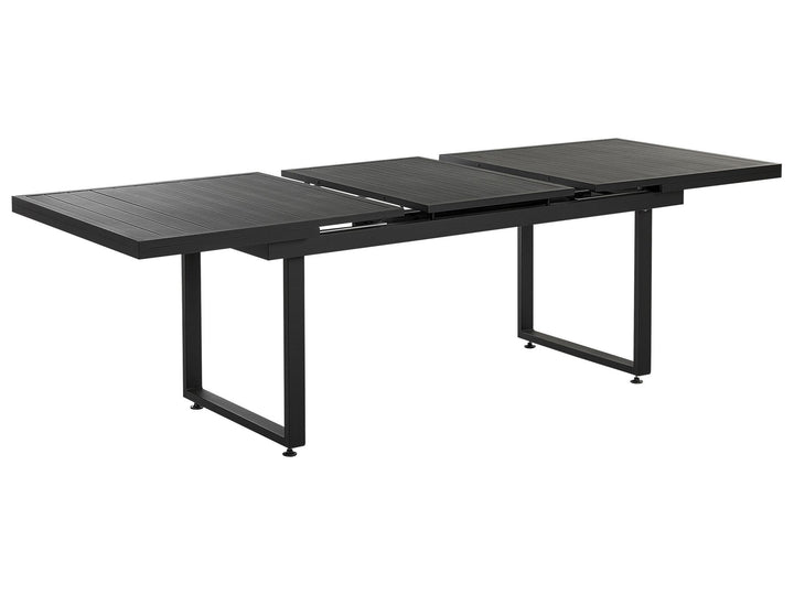 29/08/2025 Valcanetto/Busseto Garden Dining Set 8 Seater Metal Black