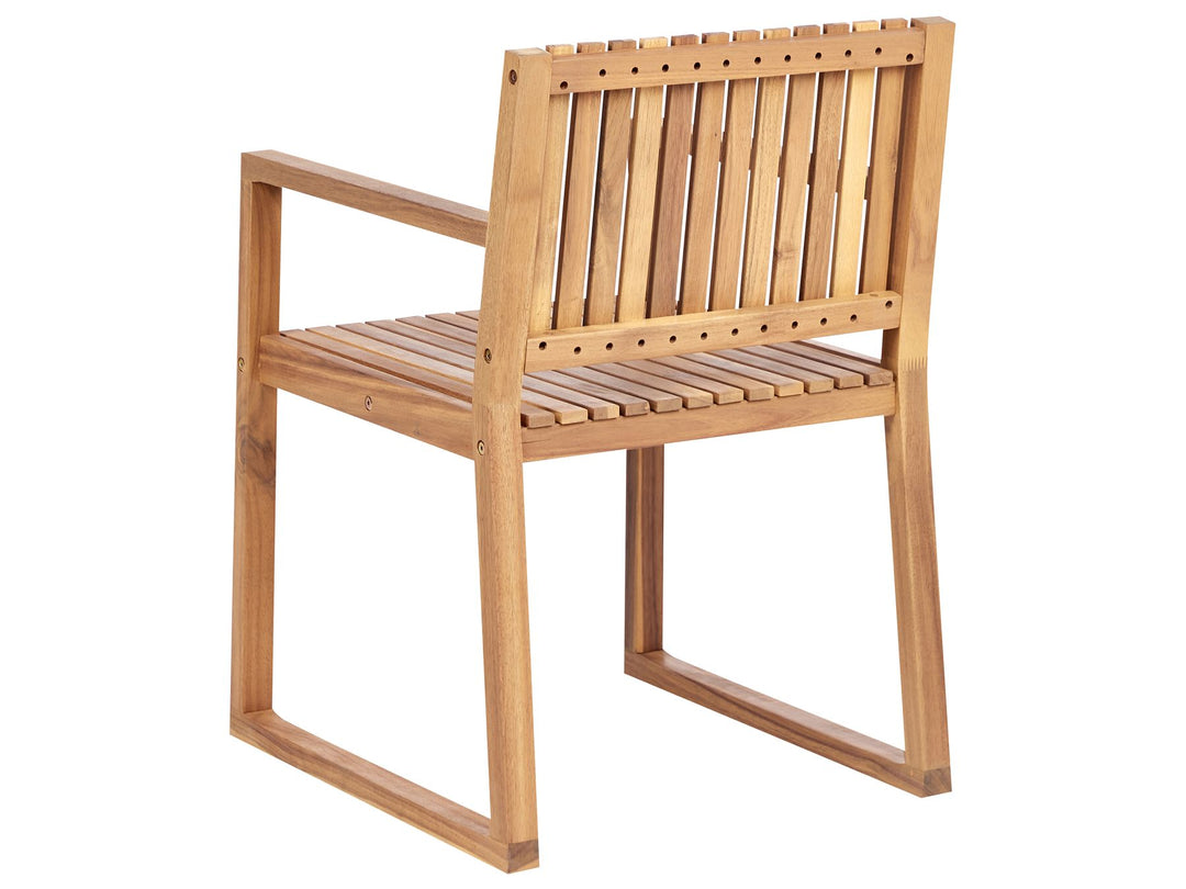 Sassari II Garden Dining Set 8 Seater with Cushions Certified Acacia Wood Green
