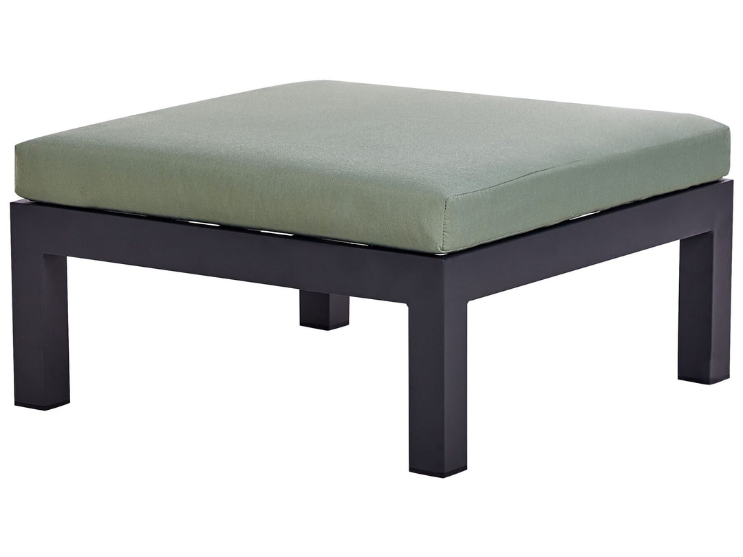 Messina Garden Corner Sofa with Table 5 Seater Left Hand Metal Green