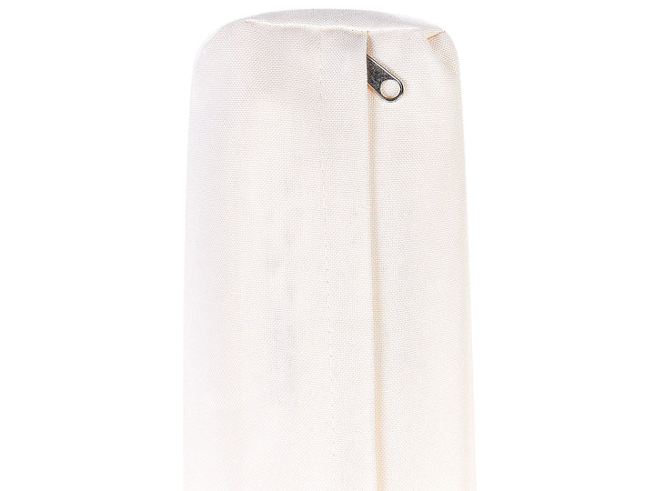 Cerreto Garden Corner Sofa with Table 4 Seater Left Hand Bamboo Wood Off-White