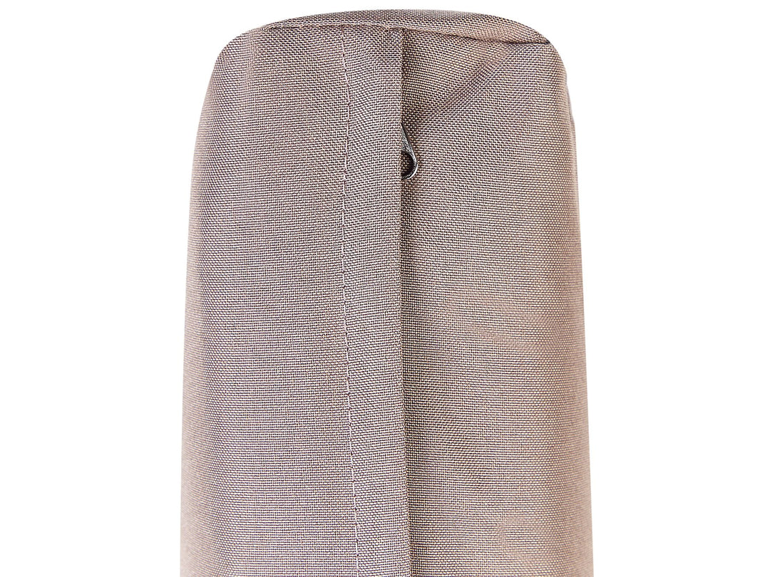 Cerreto Garden Lounge Set with Table 5 Seater Bamboo Wood Taupe