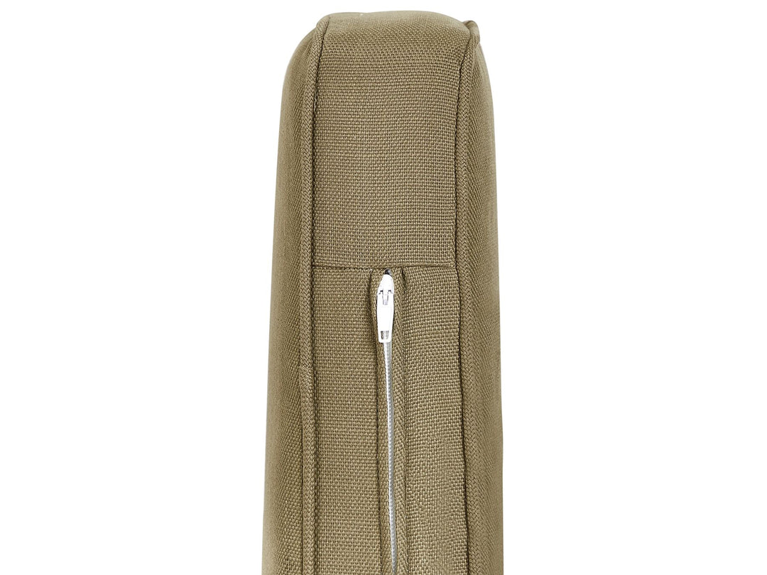 Garden Lounge Set with Table 4 Seater VITTORIA PE Rattan Olive Green