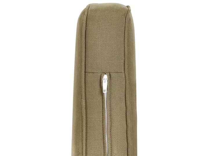 Garden Lounge Set with Table 4 Seater VITTORIA PE Rattan Olive Green