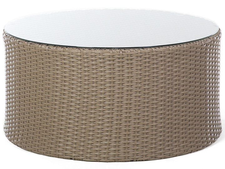 Severo Garden Lounge Set with Table 9 Seater PE Rattan Brown