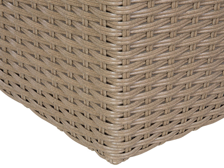 Severo Garden Lounge Set with Table 9 Seater PE Rattan Brown