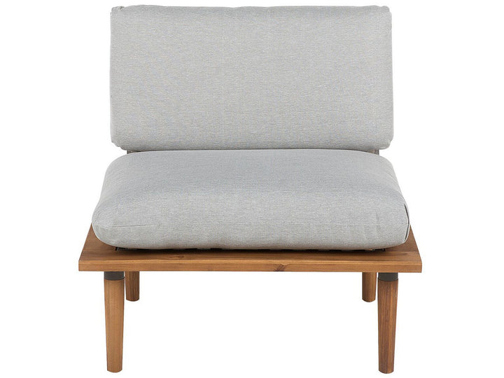 Frascati Garden Lounge Set with Table 4 Seater Certified Acacia Wood Light Grey