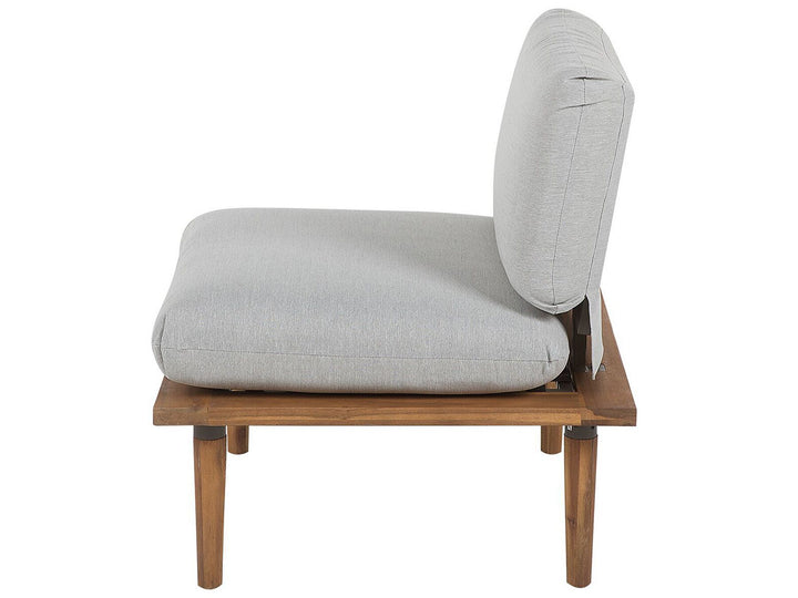 Frascati Garden Lounge Set with Table 4 Seater Certified Acacia Wood Light Grey