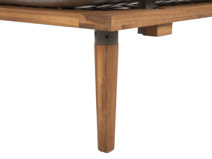 Frascati Garden Lounge Set with Table 4 Seater Certified Acacia Wood Light Grey