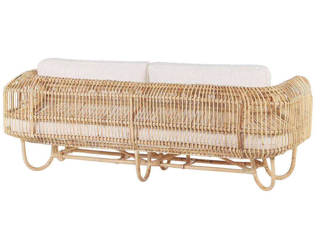 Dolcedo/Limni Garden Lounge Set with Table 5 Seater Rattan Beige