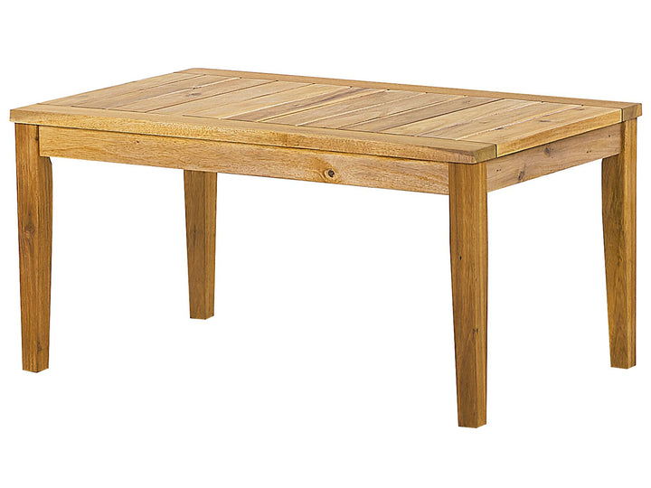 Pallano Garden Lounge Set with Table 4 Seater Acacia Wood Dark Grey