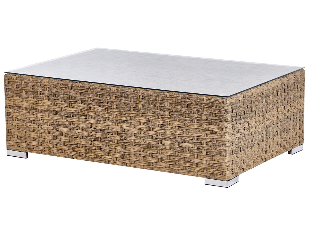Xxl Garden Lounge Set with Table 8 Seater Right Hand Modular PE Rattan Light Brown