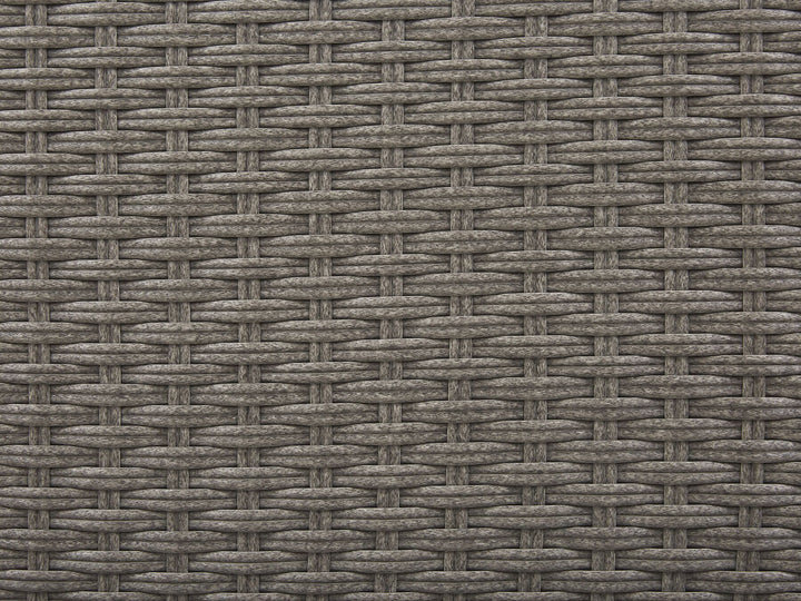 Maestro Pe Garden Lounge Set with Table 8 Seater Modular Rattan Taupe