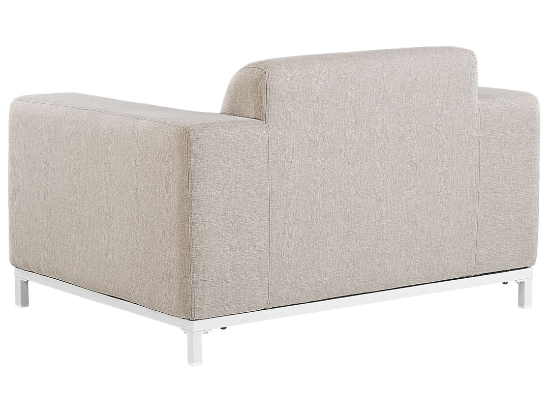 Rovigo Garden Lounge Set with Table 5 Seater Beige