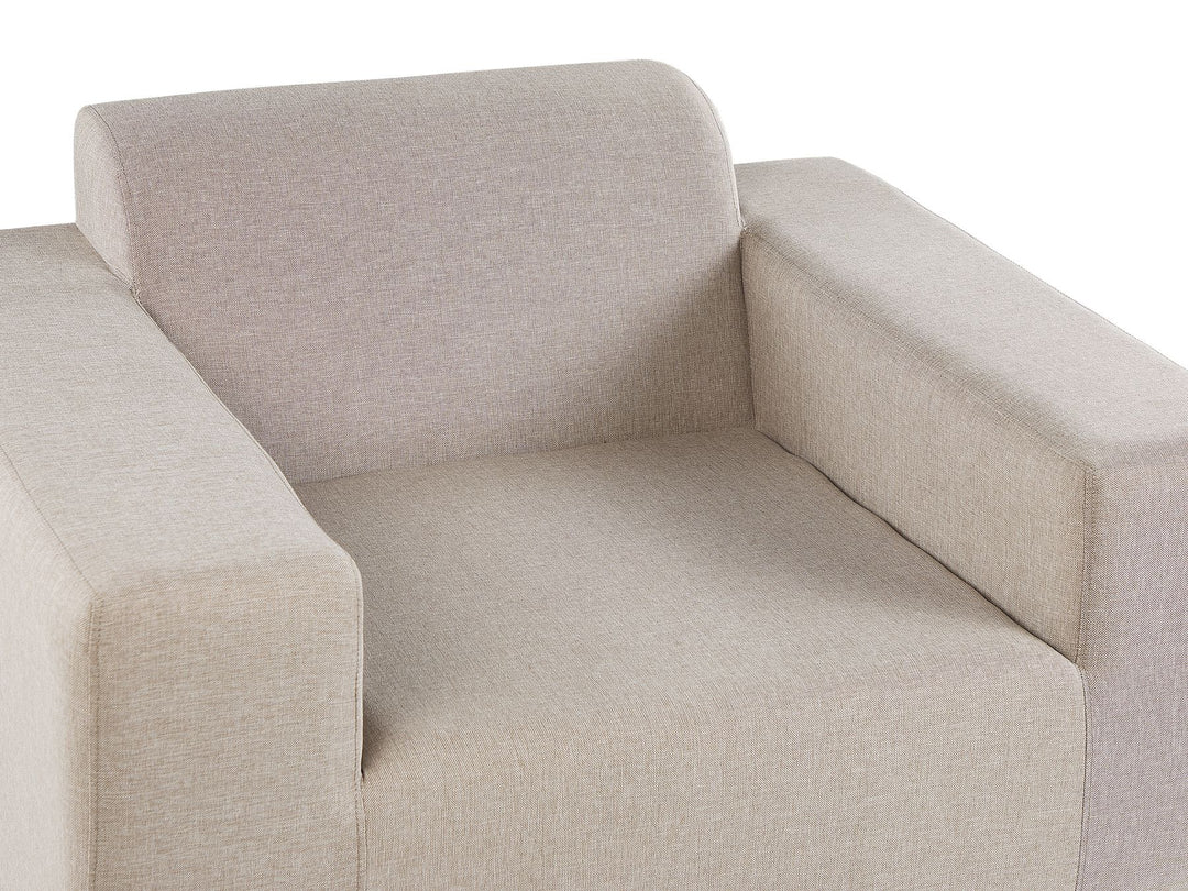 Rovigo Garden Lounge Set with Table 5 Seater Beige