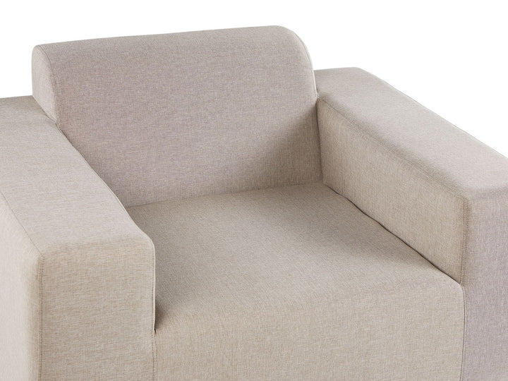 Rovigo Garden Lounge Set with Table 5 Seater Beige