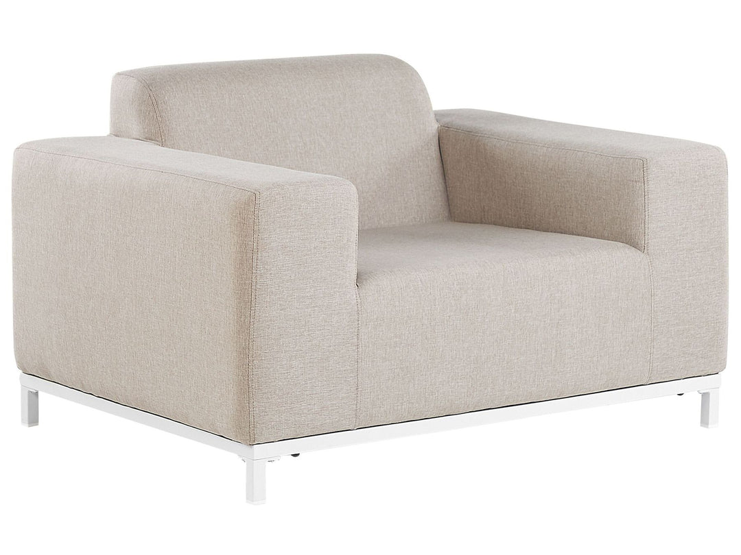 Rovigo Garden Lounge Set with Table 5 Seater Beige