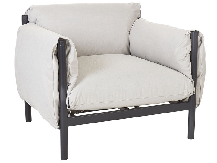 Esperia Garden Sofa Set 4 Seater Metal Grey