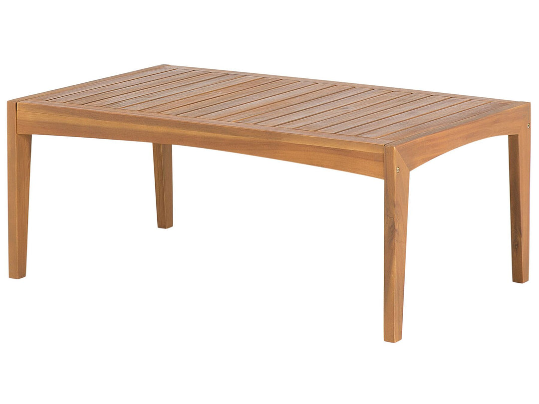 Pataja Garden Lounge Set with Table 7 Seater Certified Acacia Wood Light Brown