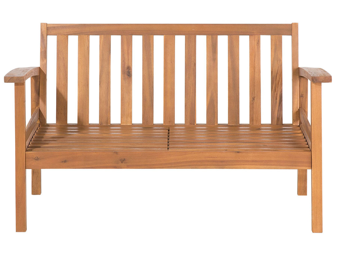 Manila Garden Lounge Set with Table 4 Seater Certified Acacia Wood Light Brown