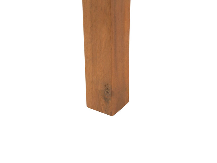 Manila Garden Lounge Set with Table 4 Seater Certified Acacia Wood Light Brown
