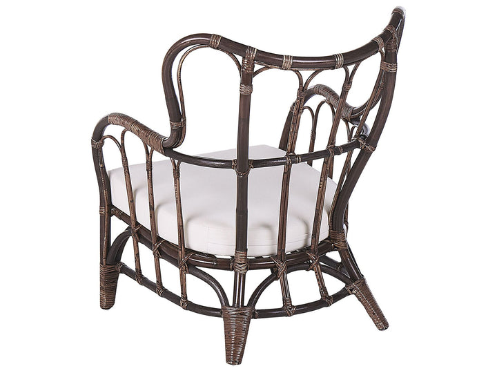 Brindisi Garden Lounge Set with Table 4 Seater Rattan Dark Brown