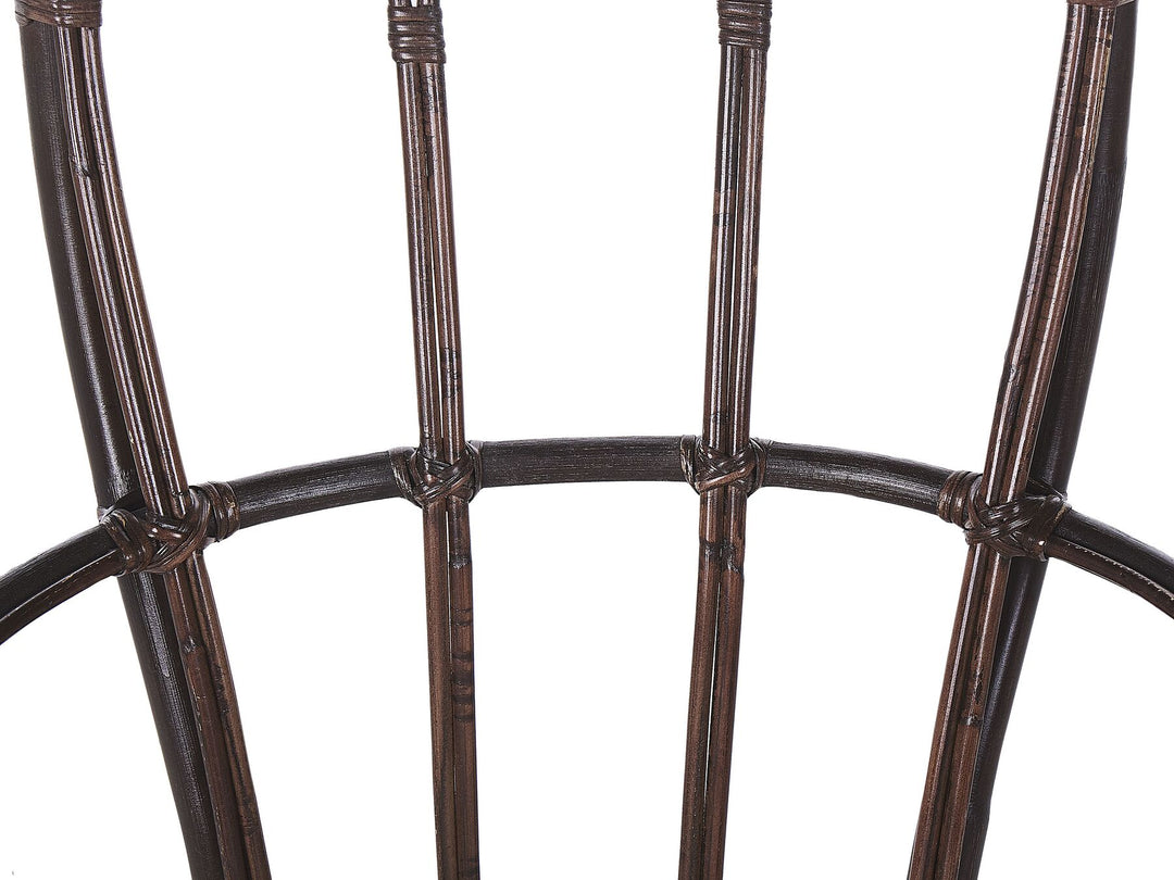 Brindisi Garden Lounge Set with Table 4 Seater Rattan Dark Brown