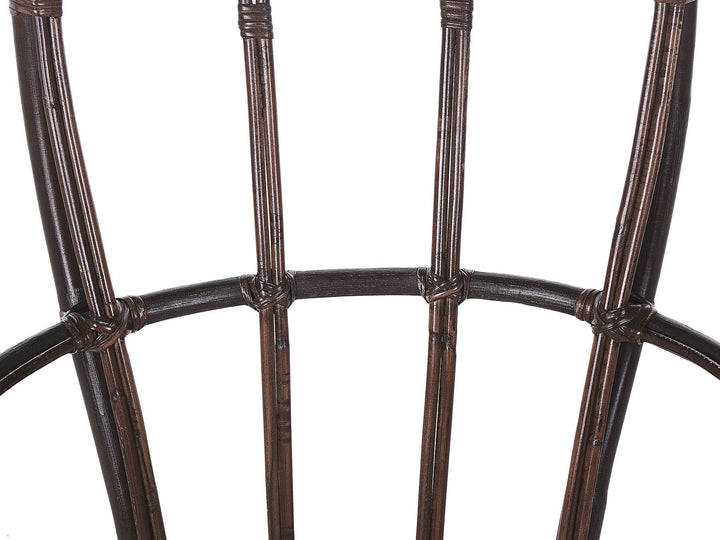 Brindisi Garden Lounge Set with Table 4 Seater Rattan Dark Brown