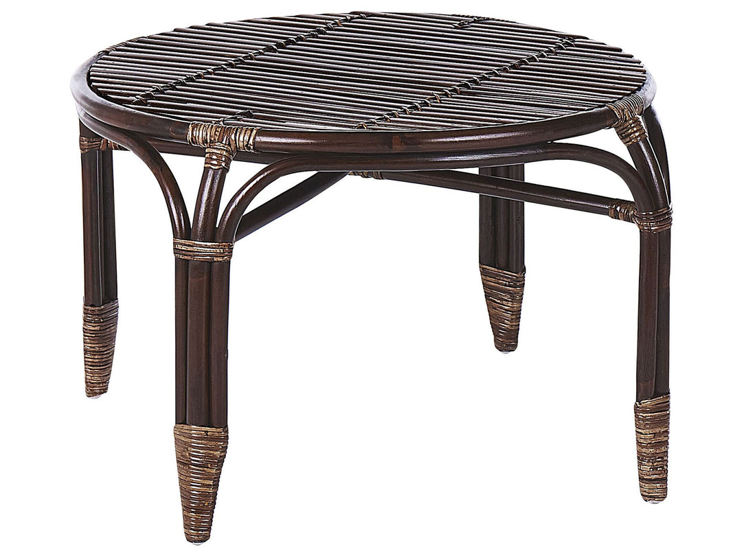Brindisi Garden Lounge Set with Table 4 Seater Rattan Dark Brown
