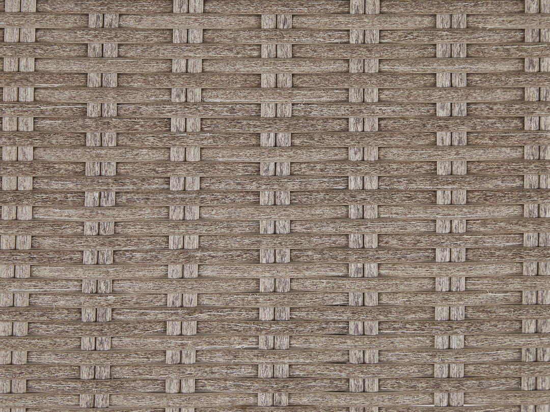 Contare Garden Lounge Set with Table 6 Seater Right Hand PE Rattan Taupe