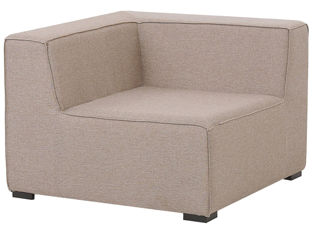 Arezzo Garden Sofa with Ottoman 4 Seater Modular Beige