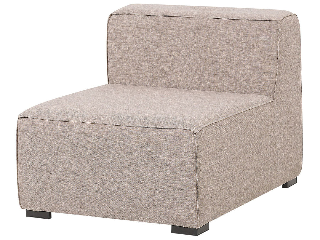 Arezzo Garden Sofa with Ottoman 4 Seater Modular Beige