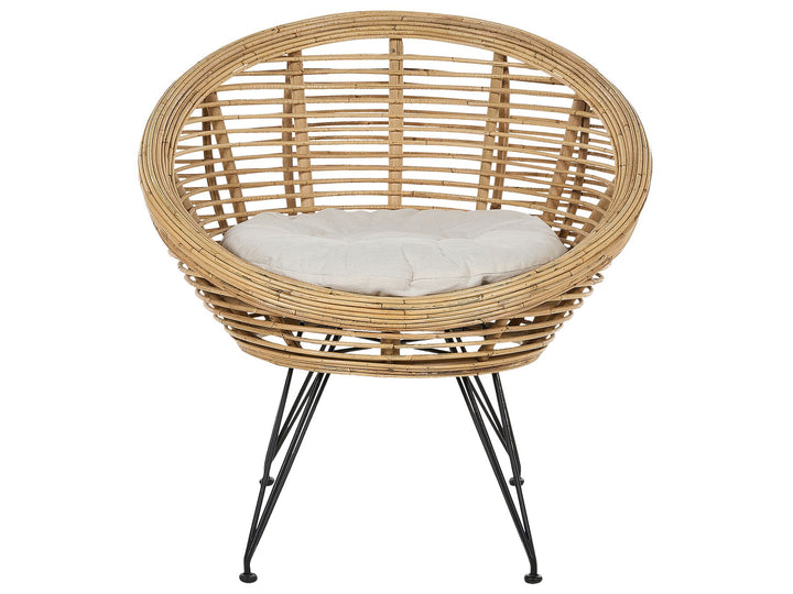 Maratea Garden Sofa Set 3 Seater Rattan Natural