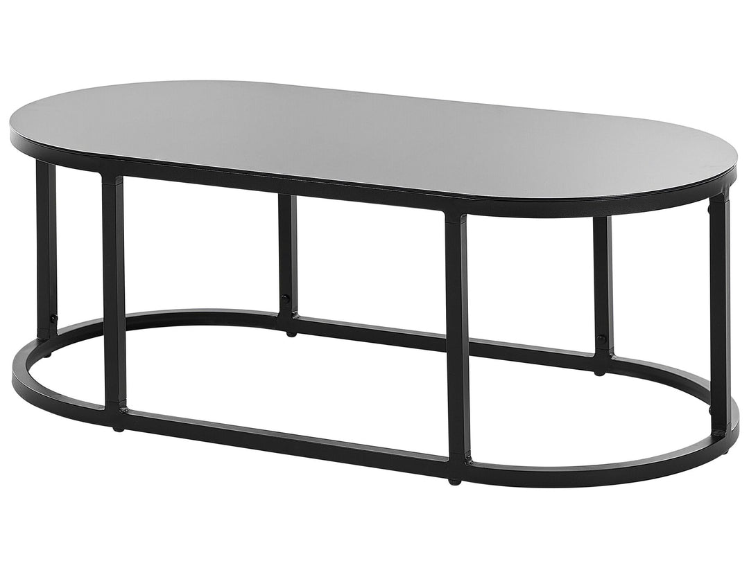 Montefalco Garden Lounge Set with Table 2 Seater Metal White