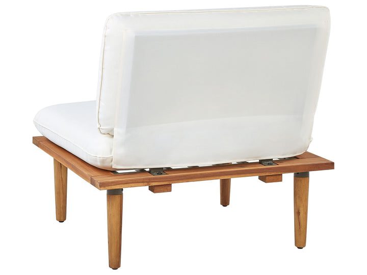 Frascati Garden Lounge Set with Table 4 Seater Certified Acacia Wood Off-White